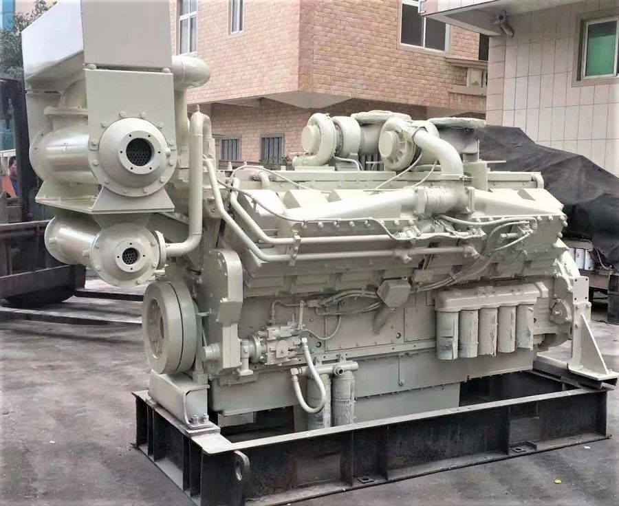 REBUILT KTA50M2 1800HP 1900RPM MARINE ENGINE Sell Used generator,CAT